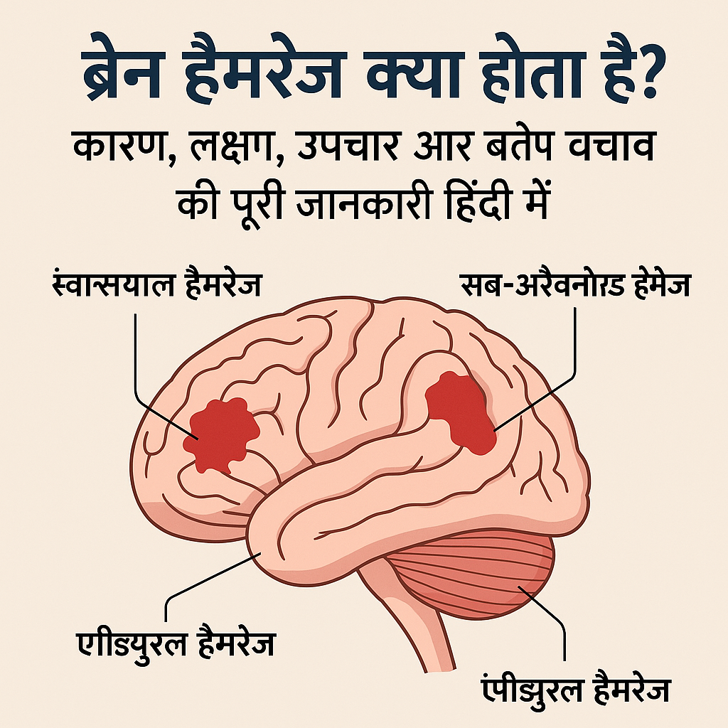 ब्रेन हैमरेज क्या होता है?